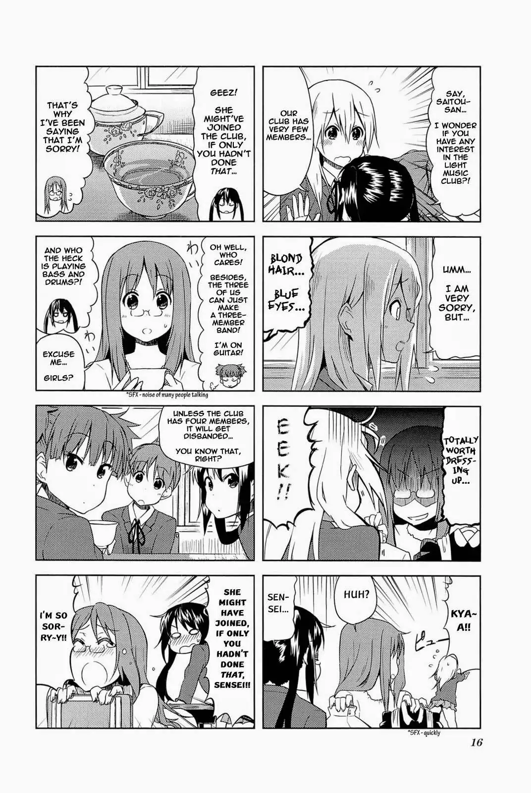 K-ON! - High School Chapter 1 8